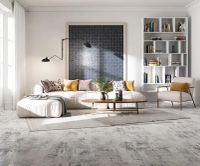 Керамогранит Aparici Milano Grey Natural 59,55x59,55 см арт-Milano Grey Natural 49,75x99,55 — фото 2, Керамогранит