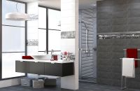 Керамическая плитка Ceramika Konskie Amsterdam graphite настенная 20х50 см арт-30400 — фото 3, Керамическая плитка