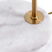 Торшер Artelamp Rupert Белый Полированная медь арт-A5024PN-1PB — фото 2, Торшеры