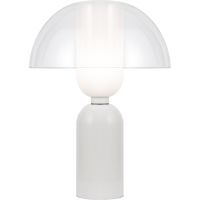 Настольная лампа Maytoni Modern Memory Прозрачная Белая арт-MOD177TL-01W — фото 1, Настольные лампы