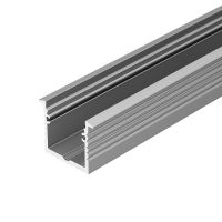 Профиль алюминиевый Arlight встраиваемый Серебристый арт-015538 — фото 2, Профили для светодиодных лент