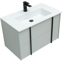 Тумба под раковину Allen Brau Reality 80 подвесная Папирус матовый арт-1.32005.PWM — фото 15, Тумбы под раковину