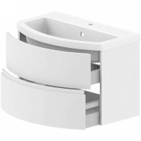 Тумба под раковину Astra Form Венеция 2.0 80 0 подвесная Белая матовая арт-3100004 — фото 1, Тумбы под раковину