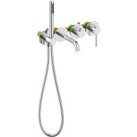 Смеситель для ванны Timo Saona Хром арт-2314/00YSM — фото 1, Смеситель для ванны