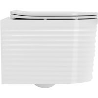 Унитаз Point Омега подвесной с сиденьем Микролифт арт-PN41902 — фото 2, Подвесные унитазы