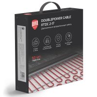 Теплый пол Royal Thermo Doublepower Cable 300 Вт - 2,5 кв.м RTDC 2-17-300 без терморегулятора арт-НС-1599075 — фото 5, Теплые полы