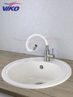 Смеситель для кухни Viko Нержавеющая сталь Белый арт-V-4448 — фото 5, Смесители для кухни