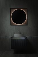 Товар: Зеркало Silver Mirrors Mone 80 с подсветкой Черное с бесконтактным выключателем и диммером арт-LED-00002740 - фото 6 Зеркало Silver Mirrors Mone 80 с подсветкой Черное с бесконтактным выключателем и диммером арт-LED-00002740 — фото 6, Зеркала в ванную комнату