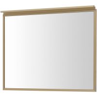 Зеркало Allen Brau Priority 100 с подсветкой Латунь браш арт-1.31017.03 — фото 5, Зеркала в ванную комнату