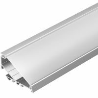 Профиль алюминиевый Arlight накладной контурной подсветки Серебристый арт-025469 — фото 1, Профили для светодиодных лент