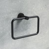 Товар: Кольцо для полотенец Colombo Design Plus Черное матовое арт-W4931.NM - фото 2 Кольцо для полотенец Colombo Design Plus Черное матовое арт-W4931.NM — фото 2, Полотенцедержатели