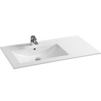 Тумба с раковиной SanVit Бруно-2 120 L подвесная Белая глянцевая арт-kbruno2120Lw — фото 4, Тумбы с раковиной