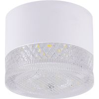 Потолочный светильник Crystal Lux Прозрачный Белый арт-CLT 140C80 WH 4000K — фото 1, Точечные светильники