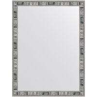 Зеркало Evoform Definite 82х62 в багетной раме - Состаренное дерево 50 мм арт-BY 7496 — фото 1, Зеркала в ванную комнату