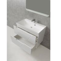 Тумба под раковину BelBagno Vittoria 80 Белая/Bianco Lucido арт-VITTORIA-800-2C-SO-BL — фото 3, Тумбы под раковину