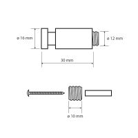 Крючок Bemeta Dark Черный матовый арт-104506090 — фото 2, Крючки для полотенец