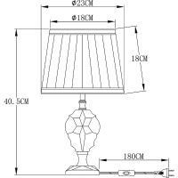Товар: Настольная лампа Artelamp Capella Бежевая Хром арт-A4024LT-1CC - фото 5 Настольная лампа Artelamp Capella Бежевая Хром арт-A4024LT-1CC — фото 5, Настольные лампы