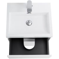 Тумба под раковину BelBagno Pietra Mini 50 подвесная Bianco Lucido арт-PIETRA MINI-500AS-2C-SO-BL — фото 7, Тумбы под раковину