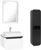 Товар: Зеркало Creavit Pion Plus 58 с подсветкой Белое арт-PN1070.01.BB - фото 4 Зеркало Creavit Pion Plus 58 с подсветкой Белое арт-PN1070.01.BB — фото 4, Зеркала в ванную комнату