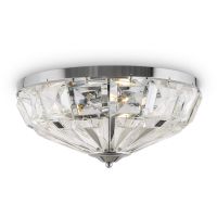 Потолочный светильник Maytoni Neoclassic Facet Прозрачный Хром арт-MOD094CL-04CH — фото 7, Накладные светильники