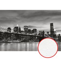 Фреска Ortograf Небоскребы 3654 Фактура бархат FX Флизелин (4*2,7) Серый, Город арт-3654 (бархат FX) — фото 1, Фрески