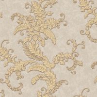 Обои Bernardo Bartalucci Gabriella Винил на флизелине (1,06*10,05) Бежевый, Вензель арт-84135-5 — фото 1, Обои для стен
