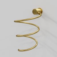 Товар: Держатель для фена WasserKRAFT Золото матовое арт-K-1080BG - фото 2 Держатель для фена WasserKRAFT Золото матовое арт-K-1080BG — фото 2, Держатели для фена