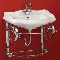 Консоль под раковину Migliore Bella 100 Хром арт-20711 — фото 2, Консоли для раковины