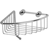Полка корзина Veragio Basket угловая Хром арт-VR.GFT-9057.CR — фото 1, Полки для ванной и душа