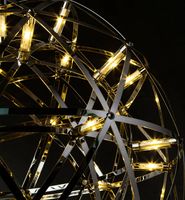 Подвесной светильник Divinare Galassia Хром арт-1030/02 SP-42 — фото 4, Подвесные светильники