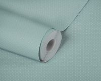 Обои AS Creation Maison Charme Винил на флизелине (0,53*10,05) Бирюзовый, Горох арт-39070-5 — фото 4, Обои для стен