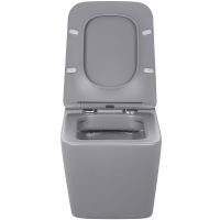 Товар: Унитаз Vincea Q-Line подвесной Серый матовый с сиденьем Микролифт арт-VT1-12MG - фото 5 Унитаз Vincea Q-Line подвесной Серый матовый с сиденьем Микролифт арт-VT1-12MG — фото 5, Подвесные унитазы