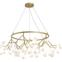 Люстра Artelamp Candy Белая Золото арт-A7272SP-45GO — фото 1, Люстры