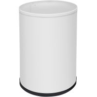 Ведро для мусора Nofer Белое арт-14082.2.W — фото 1, Мусорные ведра