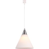 Трековый светильник Crystal Lux Белый Хром арт-CLT 0.31 016 WH-CR — фото 1, Трековые светильники