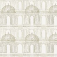 Обои Andrea Grifoni Palazzo Peterhof Флизелин (1,06*10,05) Белый/Золото, Архитектура арт-7001-1 — фото 1, Обои для стен