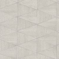 Обои Marburg Travertino Винил на флизелине (1,06*10,05) Серый, Геометрия/Ромб/Под дерево арт-33057 — фото 1, Обои для стен