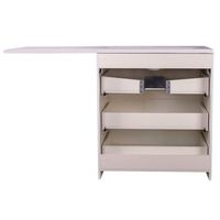 Тумба под раковину Style Line Даллас 140 Люкс Plus Белая арт-СС-00002221 — фото 3, Тумбы под раковину