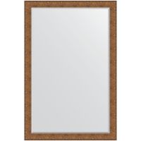 Зеркало Evoform Exclusive 177х117 с фацетом в багетной раме - Медная кольчуга 88 мм арт-BY 3954 — фото 1, Зеркала в ванную комнату