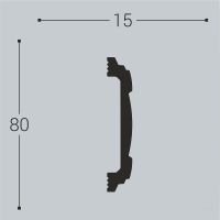 Товар: Молдинг Bello Deco XPS М 8 2000x80x15 мм арт-00-00004628 - фото 2 Молдинг Bello Deco XPS М 8 2000x80x15 мм арт-00-00004628 — фото 2, Молдинги