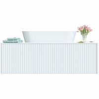 Тумба c раковиной SanVit Рольф 1 100 подвесная Белая арт-krolf1100 — фото 1, Тумбы с раковиной