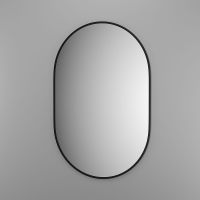 Зеркало Evoform Colora 90х60 с окантовкой - Черный цвет арт-BY 0465 — фото 2, Зеркала в ванную комнату