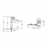Товар: Смеситель для раковины Jacob Delafon Odeon Rive Gauche Хром Белый арт-E21030-00-CP - фото 2 Смеситель для раковины Jacob Delafon Odeon Rive Gauche Хром Белый арт-E21030-00-CP — фото 2, Смесители для раковины
