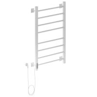 Электрический полотенцесушитель Ника Step-3 80/50 Белый матовый арт-STEP-3 80/50 бел мат лев — фото 1, Электрические полотенцесушители