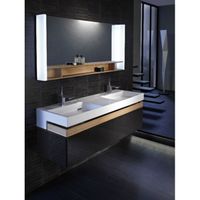 Товар: Зеркало Jacob Delafon Terrace 120 с подсветкой Белое Древесное с сенсорным выключателем арт-EB1183-NF - фото 2 Зеркало Jacob Delafon Terrace 120 с подсветкой Белое Древесное с сенсорным выключателем арт-EB1183-NF — фото 2, Зеркала в ванную комнату