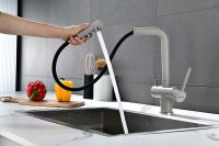 Товар: Смеситель для кухни Paulmark Serpentine Серый арт-Se213222-GR - фото 15 Смеситель для кухни Paulmark Serpentine Серый арт-Se213222-GR — фото 15, Смесители для кухни