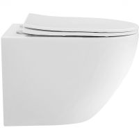 Унитаз Abber Bequem подвесной с сиденьем Микролифт арт-AC1100T — фото 3, Подвесные унитазы