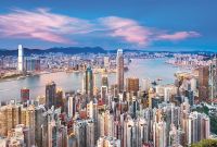 Фреска Ortograf Небоскребы 50066 Фактура бархат FX Флизелин (4*2,7) Разноцветный, Город арт-50066 (бархат FX) — фото 2, Фрески