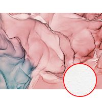 Фреска Ortograf Fluid art 34051 Фактура бархат FX Флизелин (3,6*2,7) Розовый/Голубой, Абстракция арт-34051 (бархат FX) — фото 1, Фрески