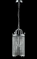 Подвесной светильник Crystal Lux Tadeo SP4 D200 Chrome Transparent Прозрачный Хром арт-TADEO SP4 D200 CHROME/TRANSPARENTE — фото 3, Подвесные светильники